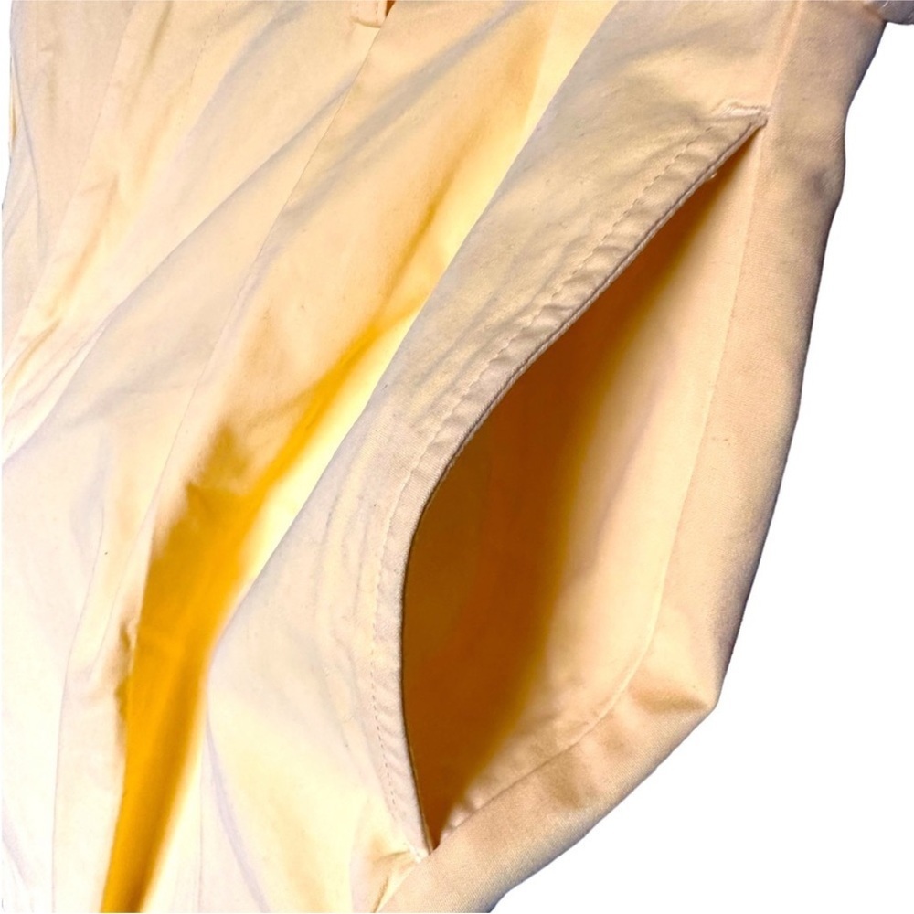 Ralph Lauren Blue Label Canary Yellow Trouser Shorts NWOT - Picture 6 of 6